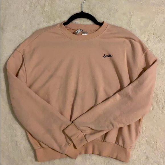 Cute lightweight pink sweatshirt - Picture 1 of 2